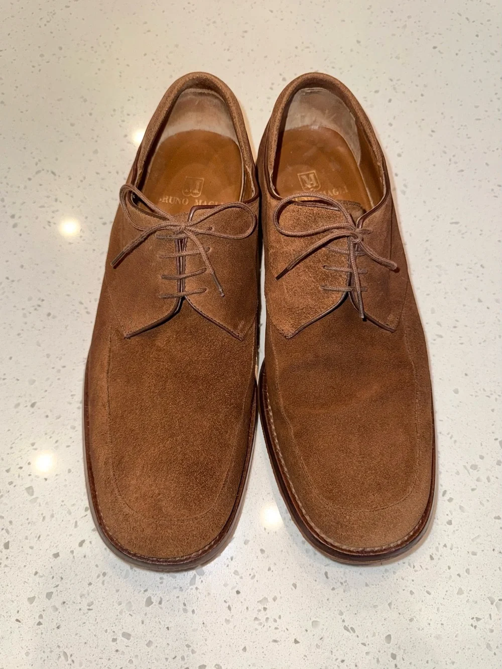 Bruno Magli Brown Suede Chukka Boots